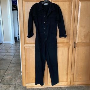 Black long sleeve jumpsuit